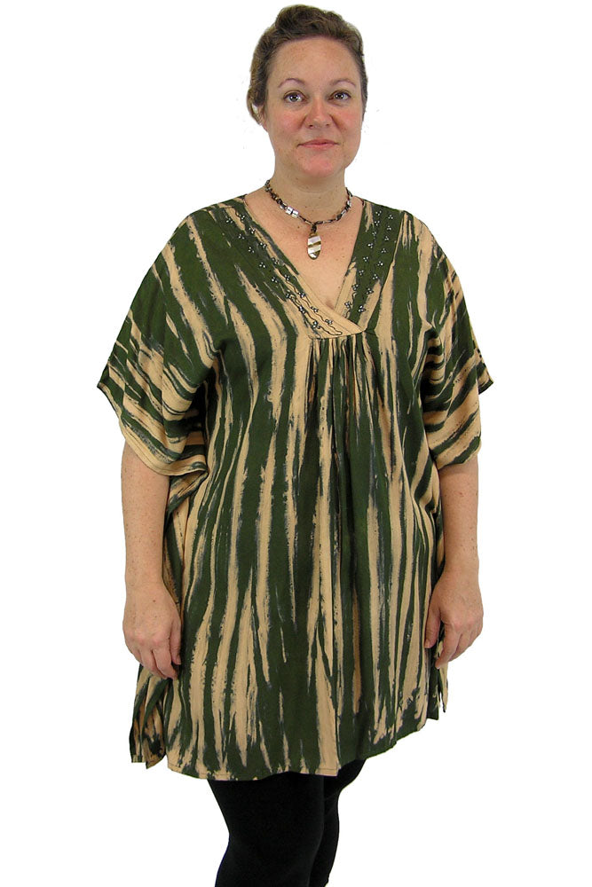 Classic Mumu "Foils" tie dye.