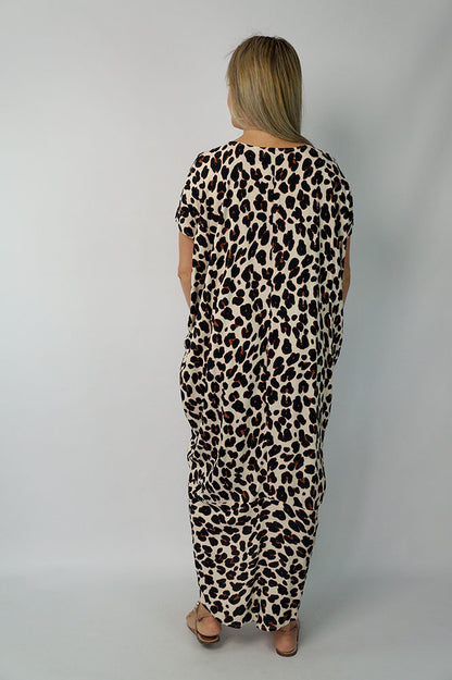 Frilled Toga Dress "Savannah"