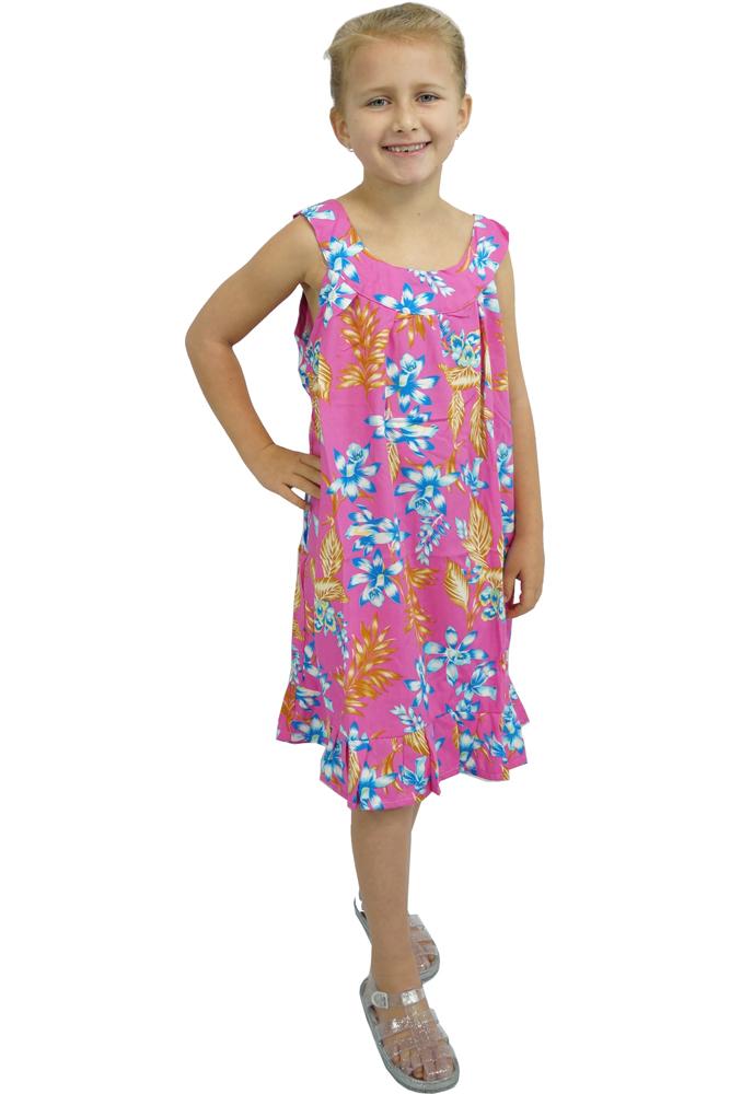 Girls Tahiti Dress "Floral"