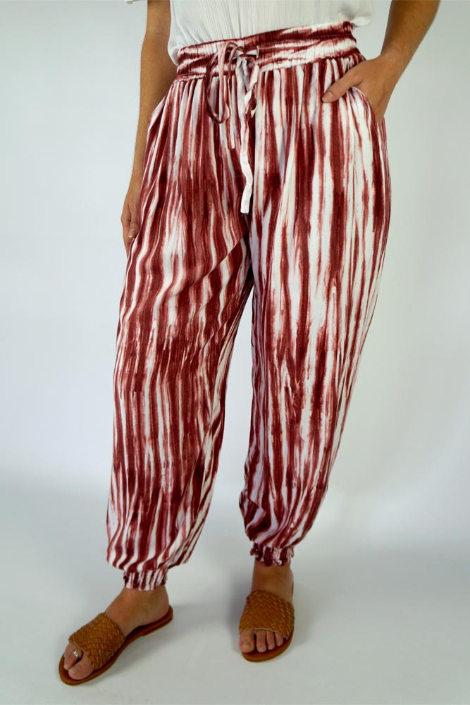 Gypsy Pant "Squiggle" Tie Dye