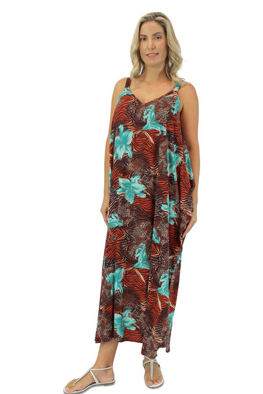Harmony Dress "Flower Animal" Print