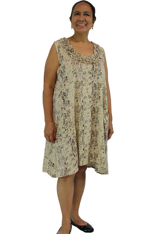 Honey Dress "Cobra" print