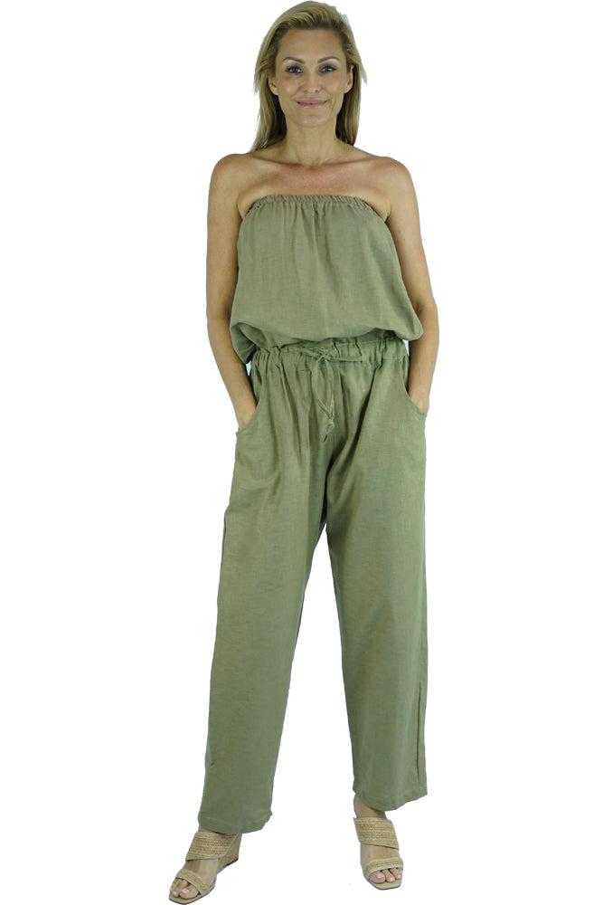 Infinity Long Jumpsuit Plain