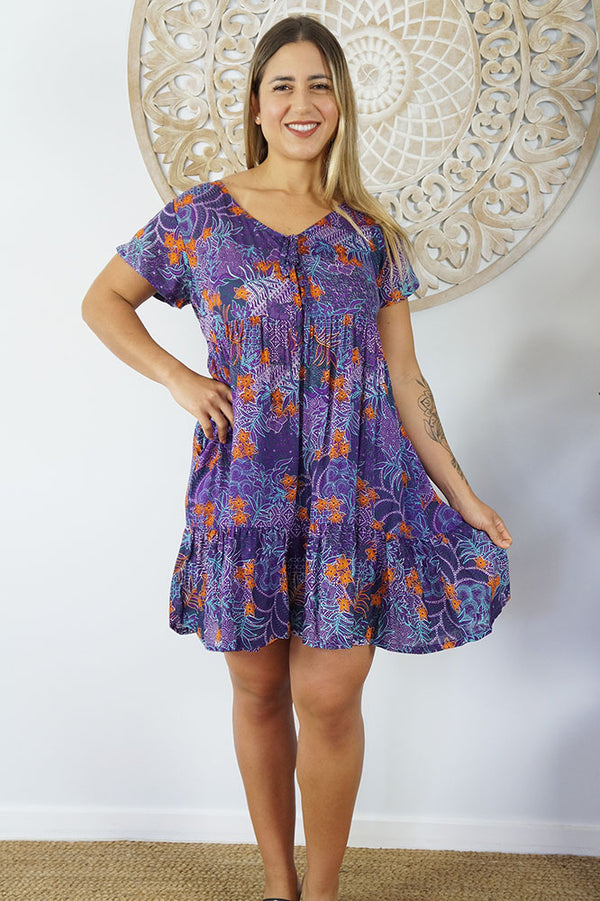 Kiki Dress "Batik Paisley"