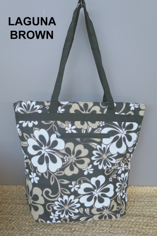 "Laguna" print Carry Bags