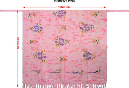 Long Pigment Dye Bikini Tie/Sarong