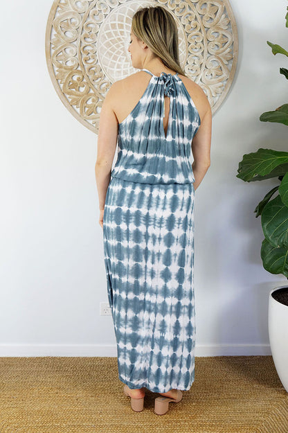 Long Chloe Dress "Shibori"