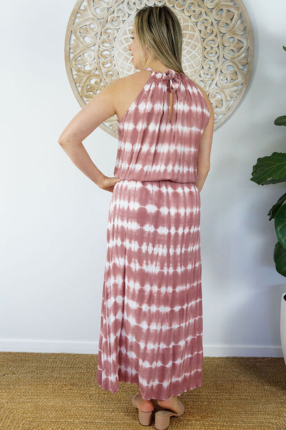 Long Chloe Dress "Shibori"