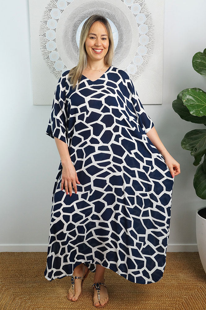 Long Kaftan "Giraffe"