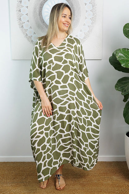 Long Kaftan "Giraffe"