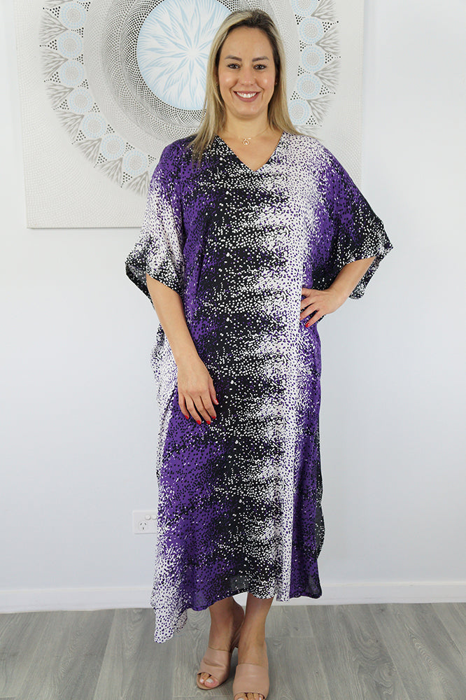 Long Kaftan "Snow"