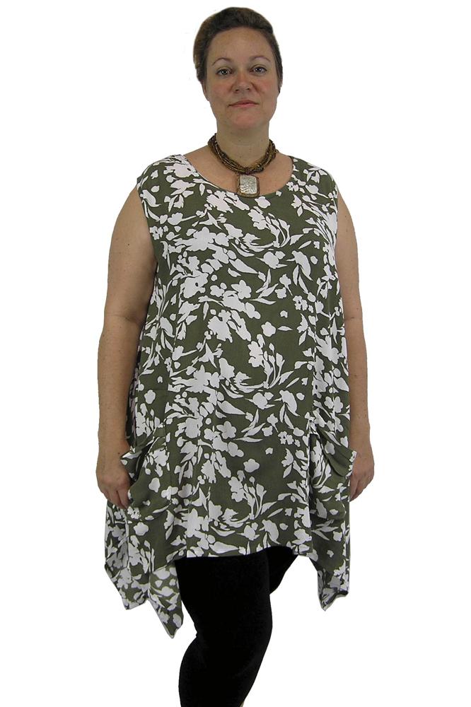 Moda Top "Bubbles" print