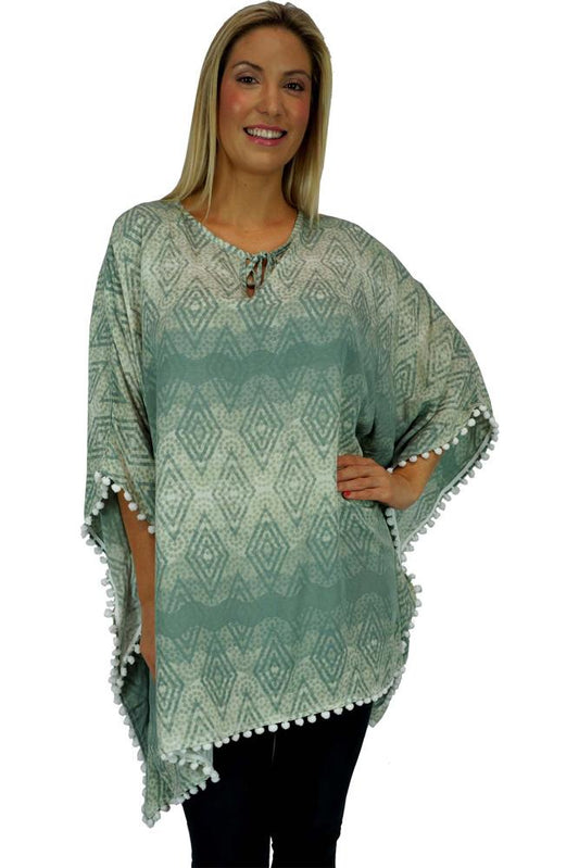Pom Pom Tunic "Jagged"