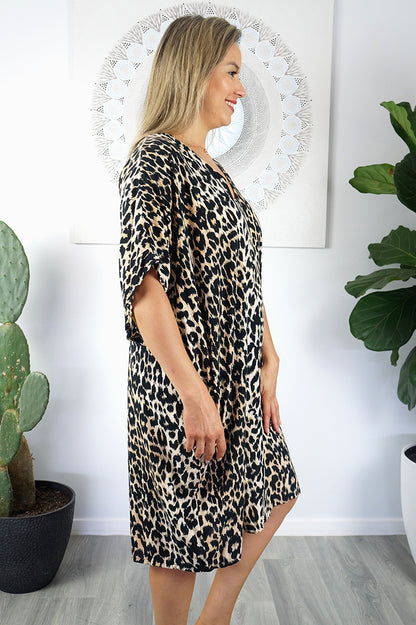 Resort Dress Leopard