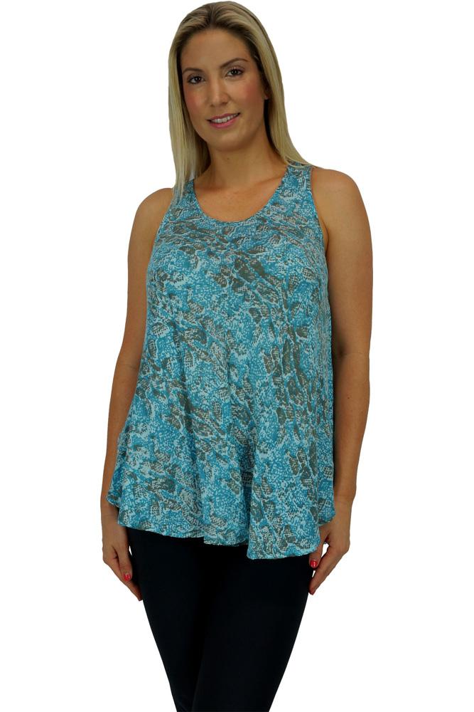 Rose Top "Cobra" Print