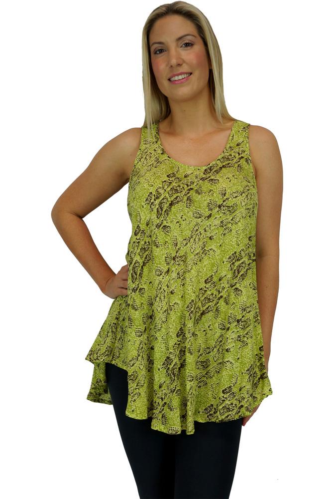 Rose Top "Cobra" Print