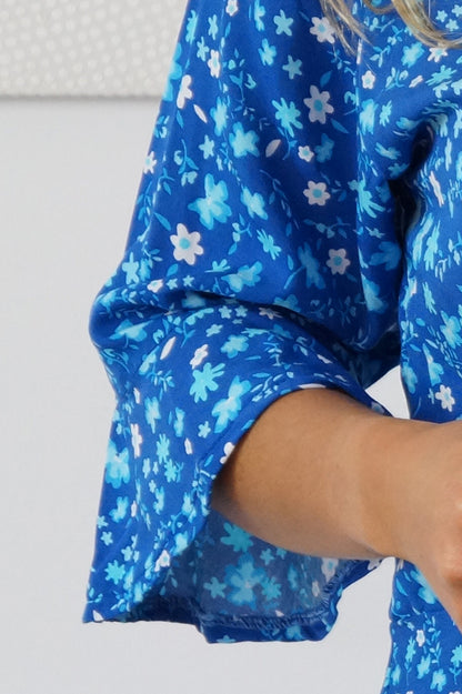 Ruched Top "Babyflower"