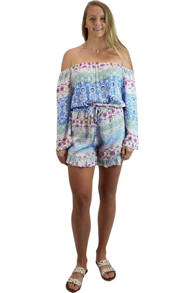 Sabrina Jumpsuit "Woodstock" Print