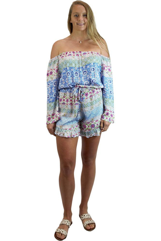 Sabrina Jumpsuit "Woodstock" Print