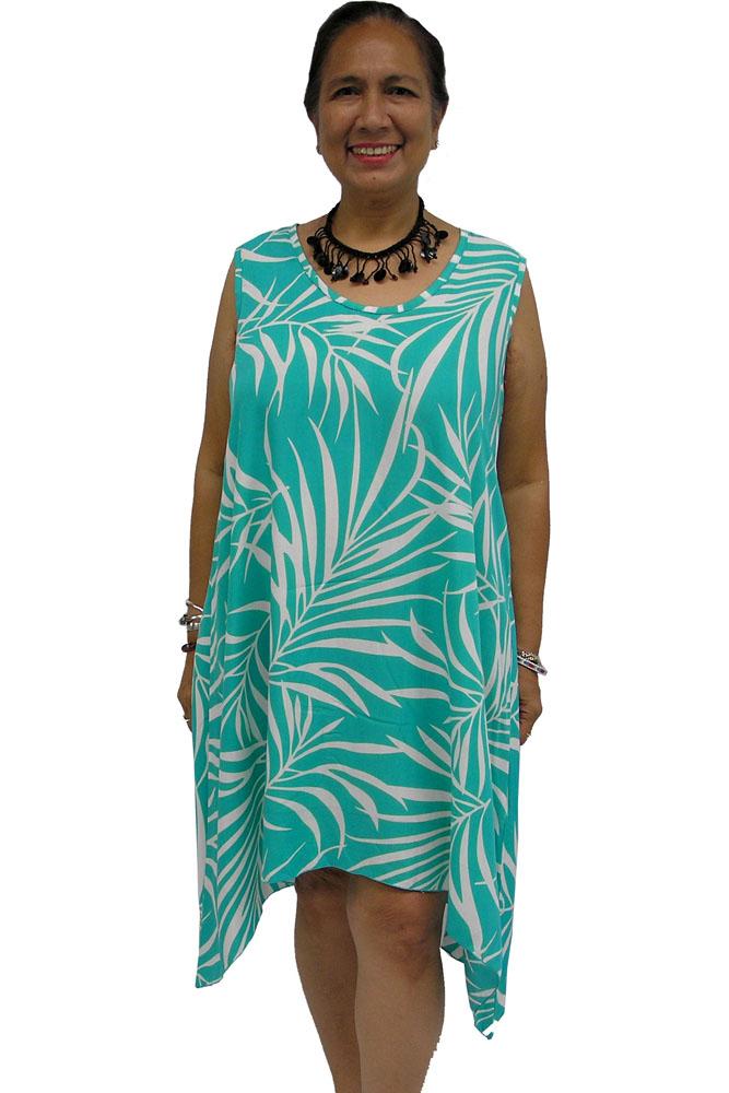 Shift Dress "Vines" print
