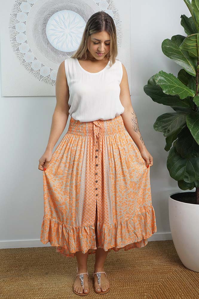 Tangelo Skirt "Hanelai"