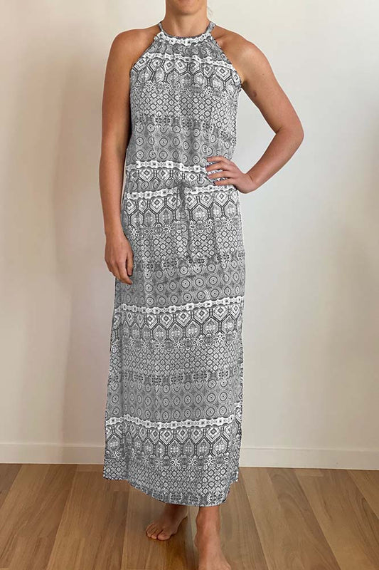 Long Chloe Dress "Gothic"