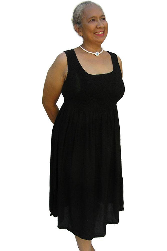 Singlet Smock Dress "Plain"